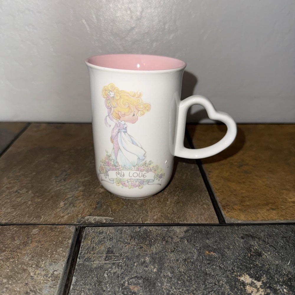 PRECIOUS MOMENTS MUG‎  Enesco 1990 VINTAGE "My Love"